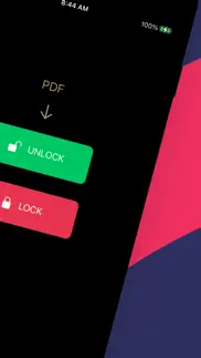 unlock pdf & lock pdf iphone screenshot 2