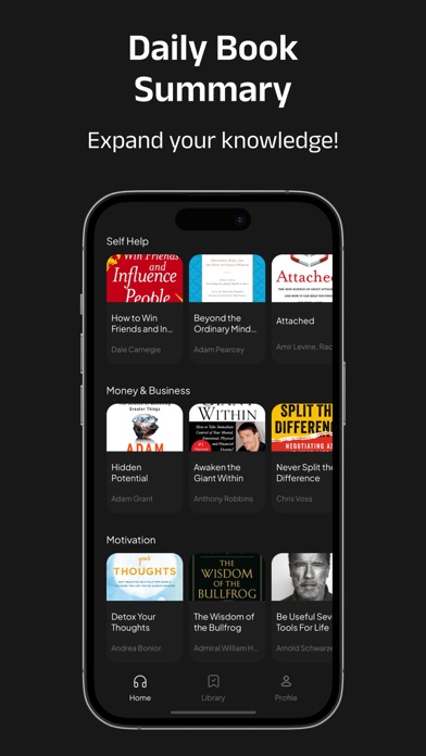 Booksum - speed reading Screenshot