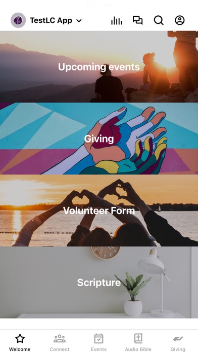 Testimony Life Church App Screenshot