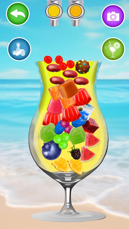 Sea Cocktail DIY Bubble Game screenshot-3