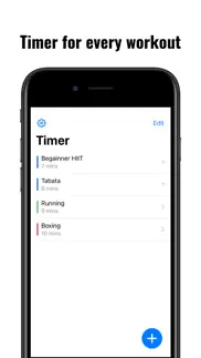 simple hiit - interval timer iphone screenshot 4