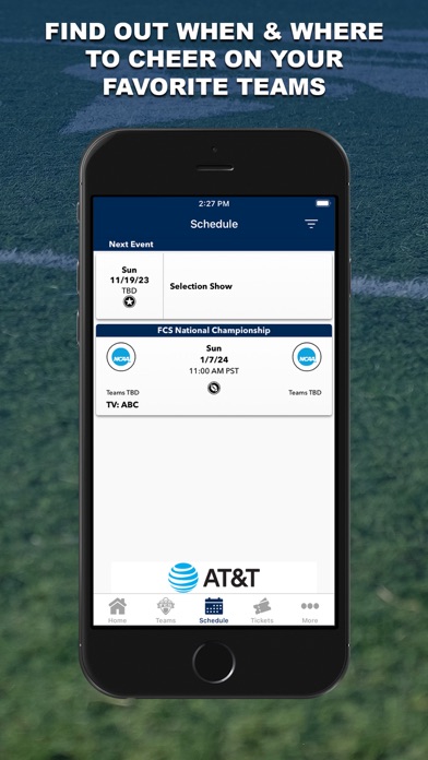 NCAA FCS Football Screenshot