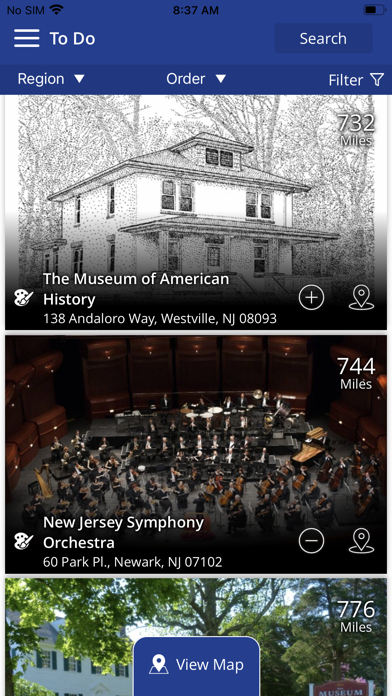 Visit New Jersey Screenshot
