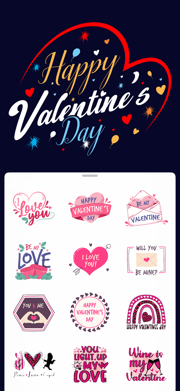 Valentine Stickers