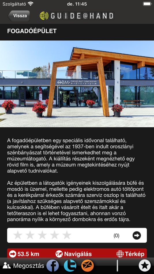 #5. GUIDE@HAND Bányajáró (iOS) Podle: MTA SZTAKI