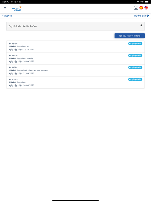 Screenshot #6 pour Health Insure Pacific Cross VN