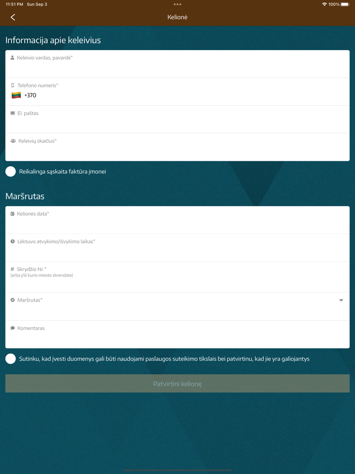 Oro uostų ekspresasKeleivisLT