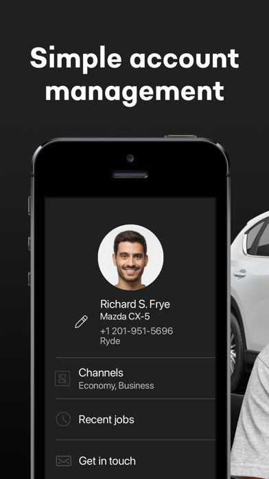 Rydei Driver: app for drivers Screenshot