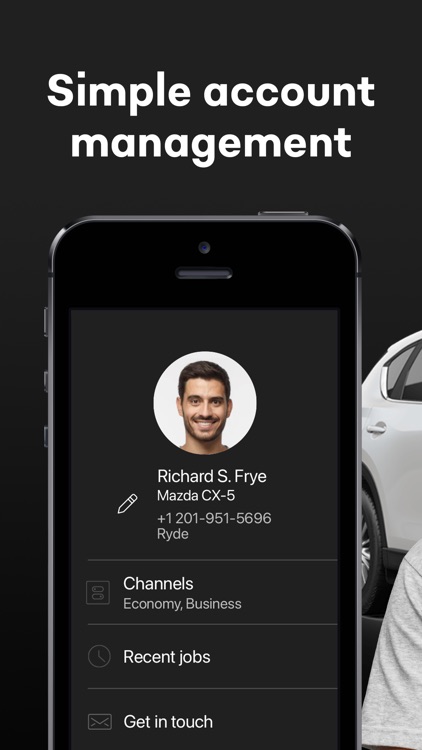 Rydei Driver: app for drivers