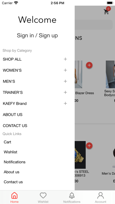KAEFY Clothing Global Screenshot