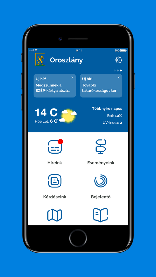 #2. Oroszlány (iOS) Podle: Appentum Kft.