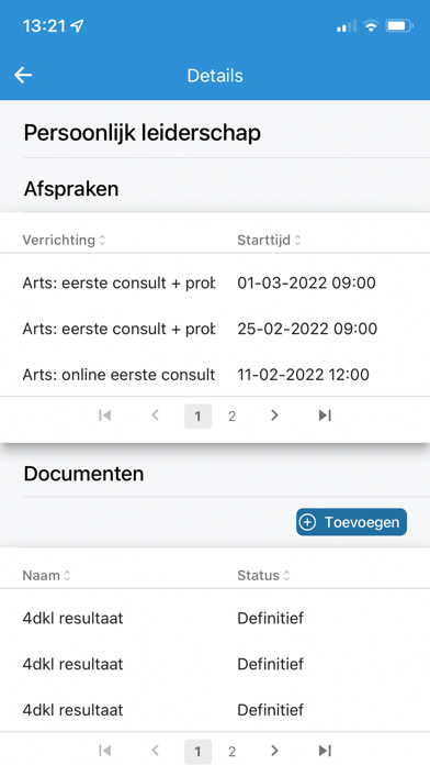 Planningsagenda.nl Screenshot