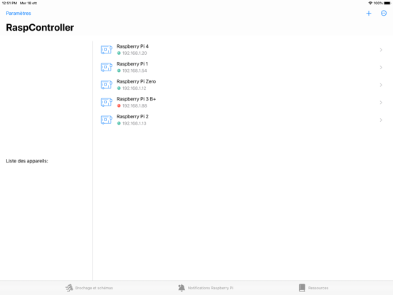 Screenshot #4 pour RaspController