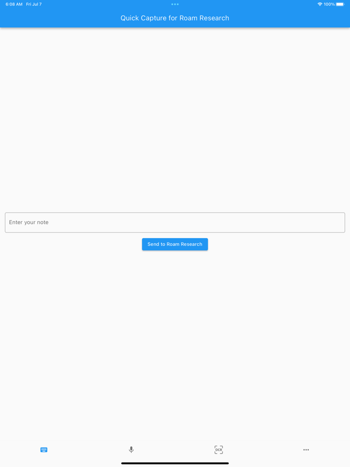 Capture for Roam Research