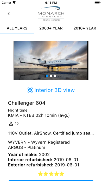 Private Jet Charter - MAG Screenshot