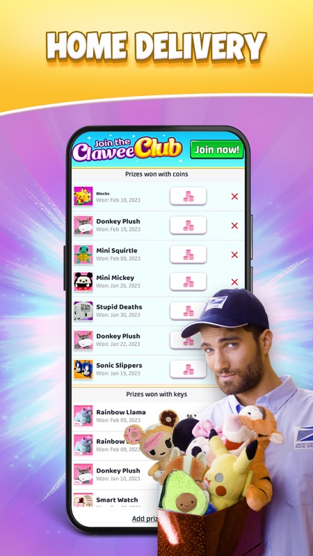 Clawee - Real Claw Machines screenshot 5