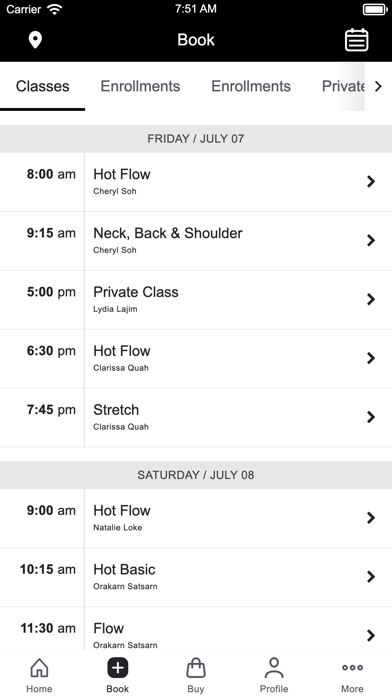 Ambience Yoga Screenshot