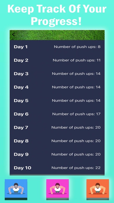 myPushup Fitness Home Workouts Screenshot