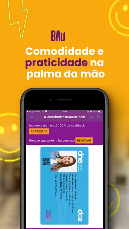 Carteira de Estudante Clube