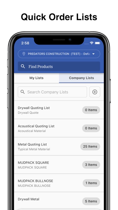 Valley Interior Products Screenshot
