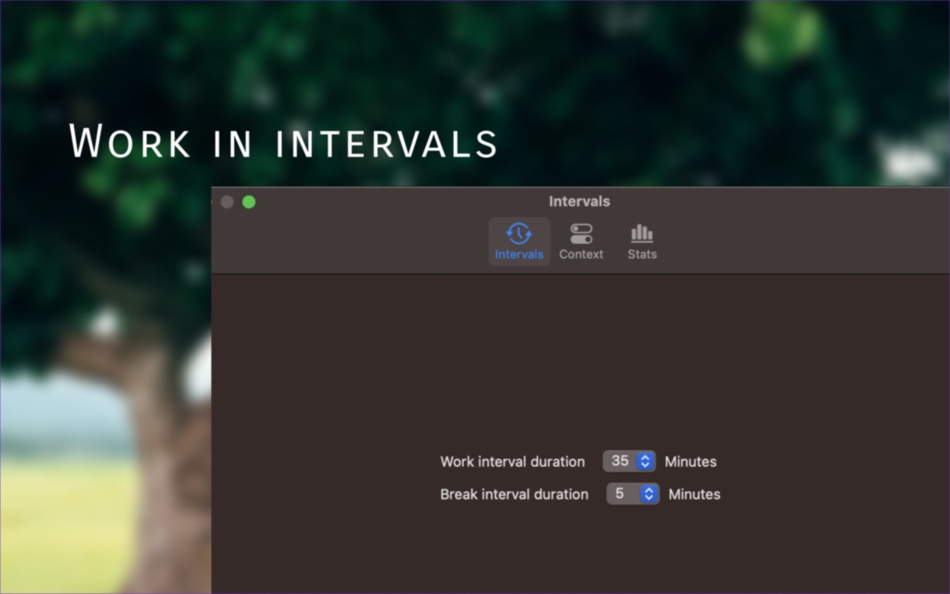 #2. TomatoTime: focus time tracker (macOS) Podle: Yi Ju Chen