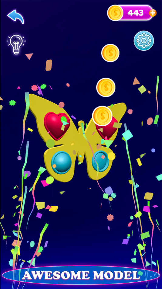 #8. Pop It Neon 3D Antistress Toys (iOS) 来自: KUNHAR GAMES LTD