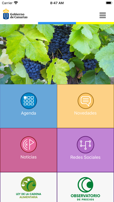 App AgriGobCan Screenshot