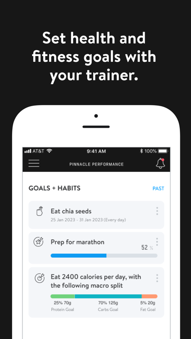 Pinnacle Performance Training Screenshot