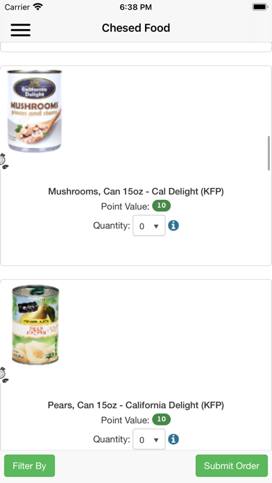 Chesed Food Screenshot