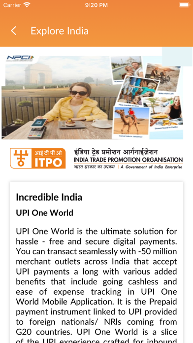 INDIA TRADE PROMOTION ORG. Screenshot