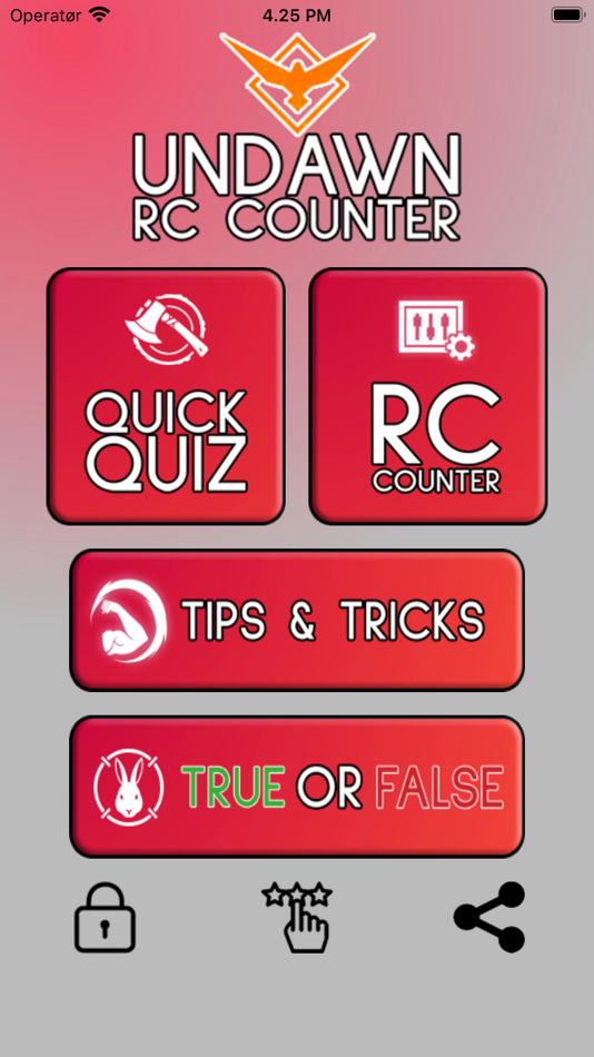 #1. RC Counter & Quiz for Undawn (iOS) 由: Mourad Akka