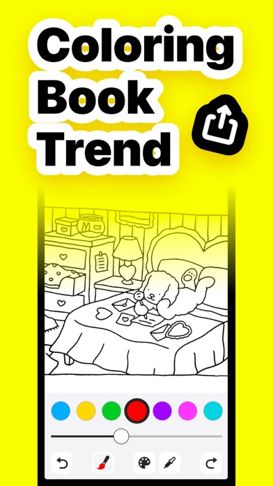 My Coloring Book Trend Screenshot