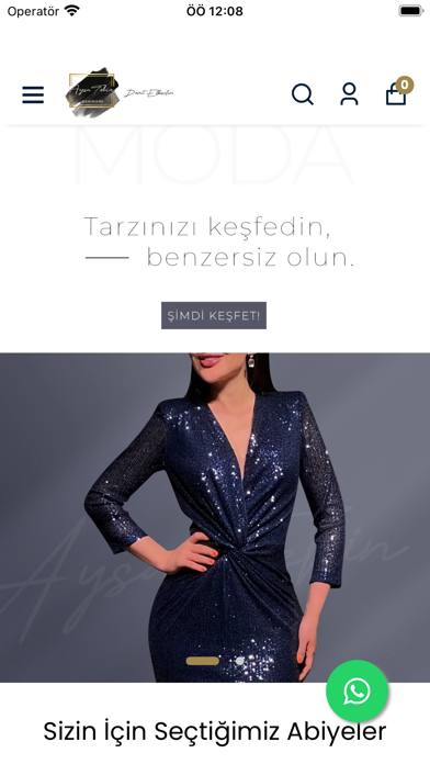 Aysa Tekin Showroom Screenshot