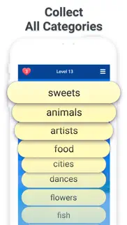 associations: word puzzle game iphone screenshot 4