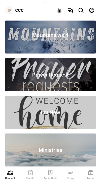 Community Culture Church Screenshot