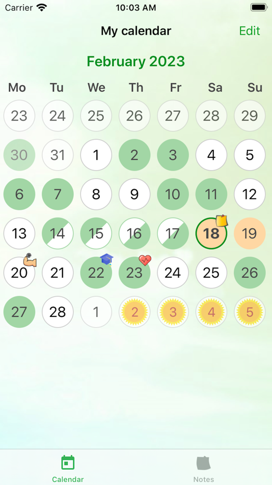 #1. My Calendar - Shift schedule (iOS) 由: Mikhail Eremkin