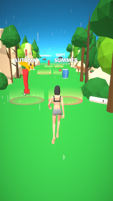 Season Pass Winter Run Girl Screenshot