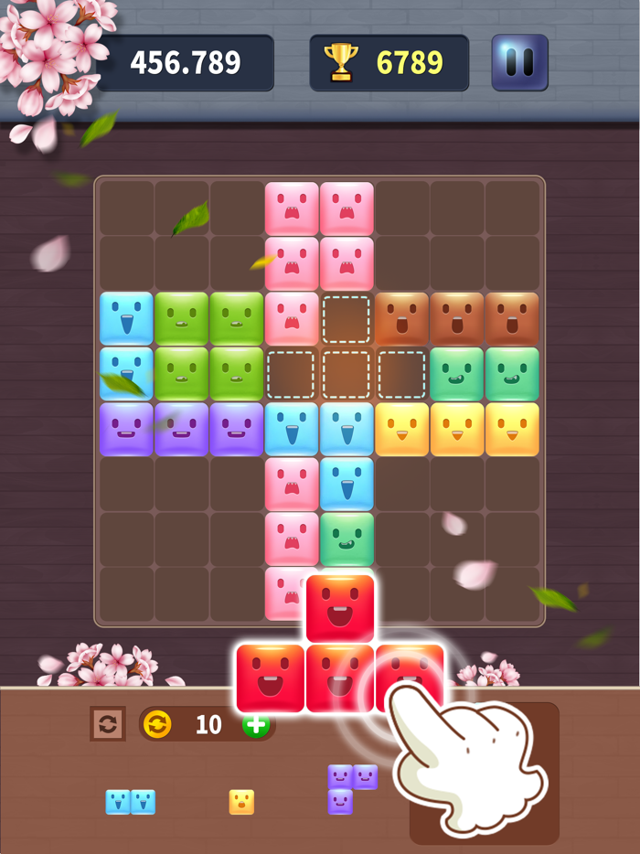 Kawaii Cute Block Puzzle Game