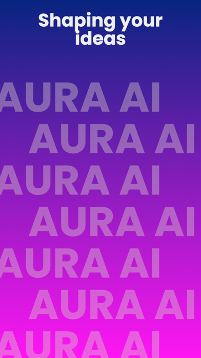 Aura - AI Image generator Screenshot