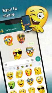 How to cancel & delete the goodeys –emojis sticker wa 3