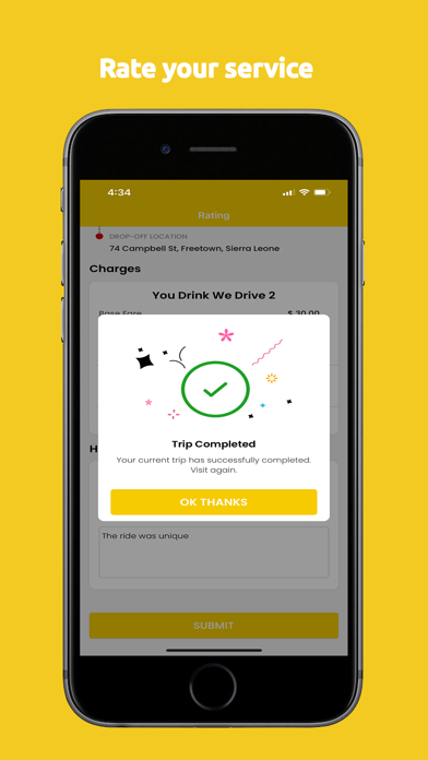 Okride - Delivery & Services Screenshot