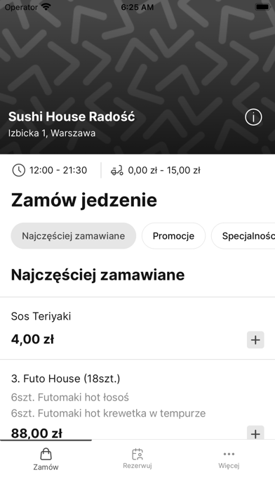 Sushi House Radość Screenshot