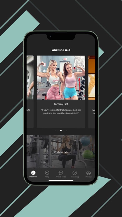 Wake Health & Fitness Screenshot