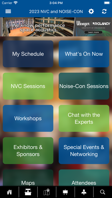 SAE International Events Screenshot