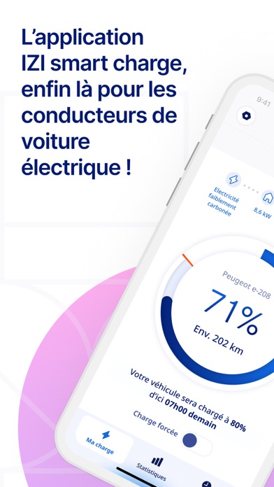 Screenshot #1 pour IZI by EDF smart charge