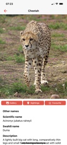 Serengeti Tracker screenshot #2 for iPhone