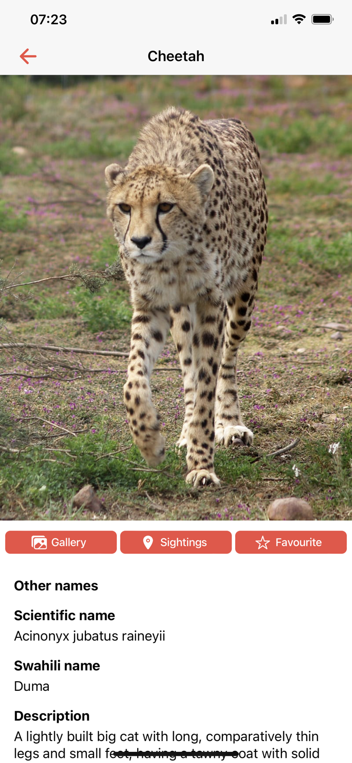 Serengeti Tracker