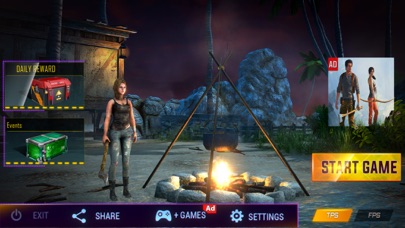 Lost Island Lone Survival Game Screenshot