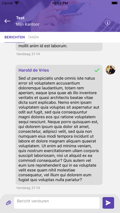 Mijn Kantoor App Screenshot