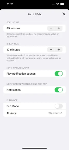 Game screenshot Focus - Timer App hack